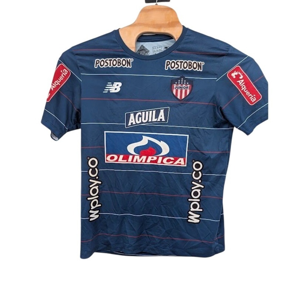 New Balance Atletico Junior Barranquilla 2020 away soccer jersey blue XL